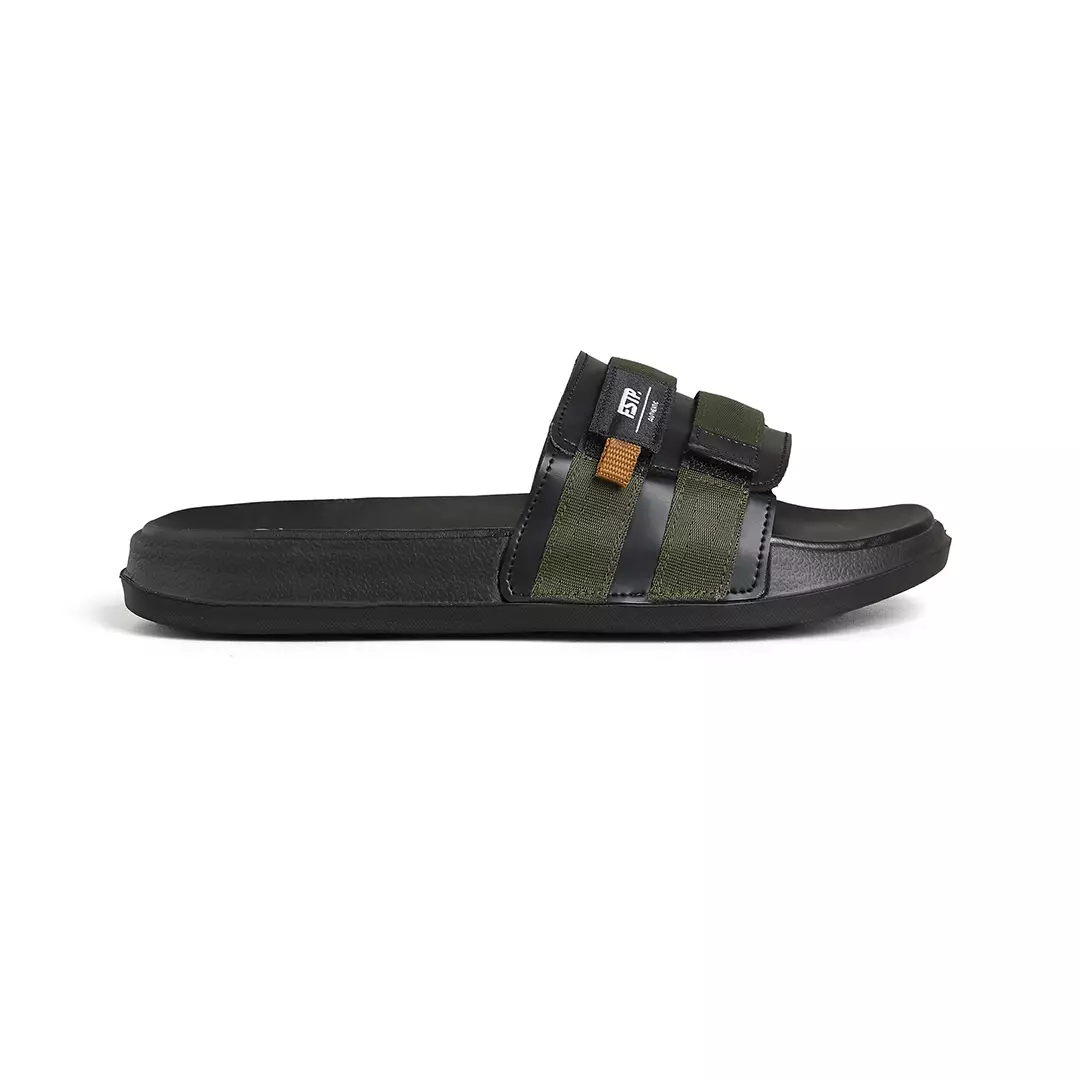 Stereo Army Sandal Pria Slide