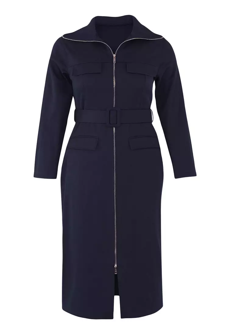 Belted Midi Dress