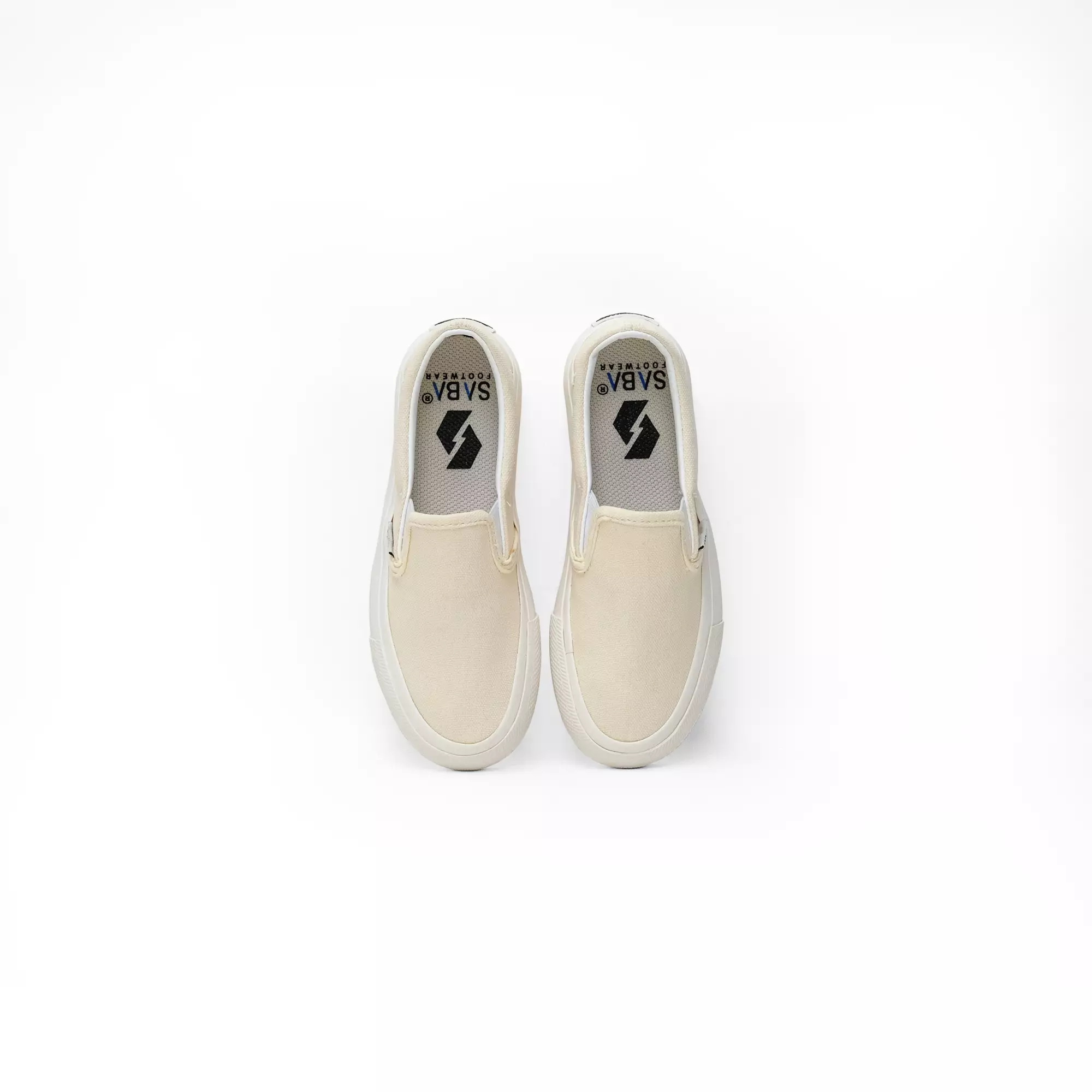 SABA KIDS Slip On Evan Krem - Sepatu Sneakers Sekolah Anak
