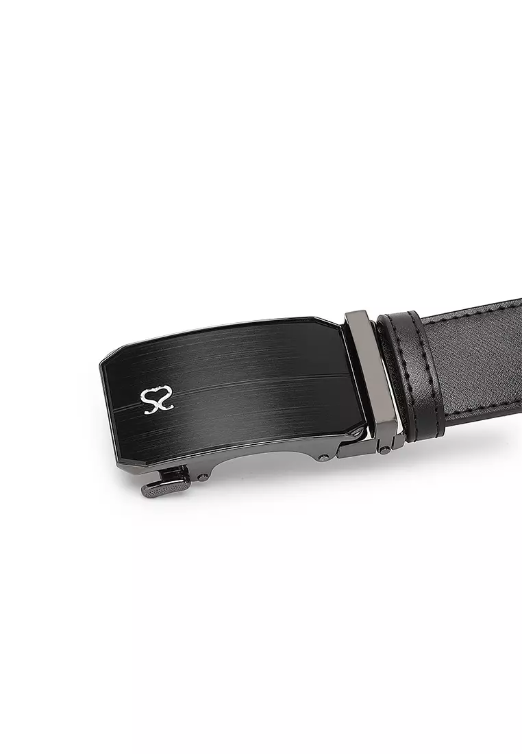 35mm Automatic Buckle Belt - Black
