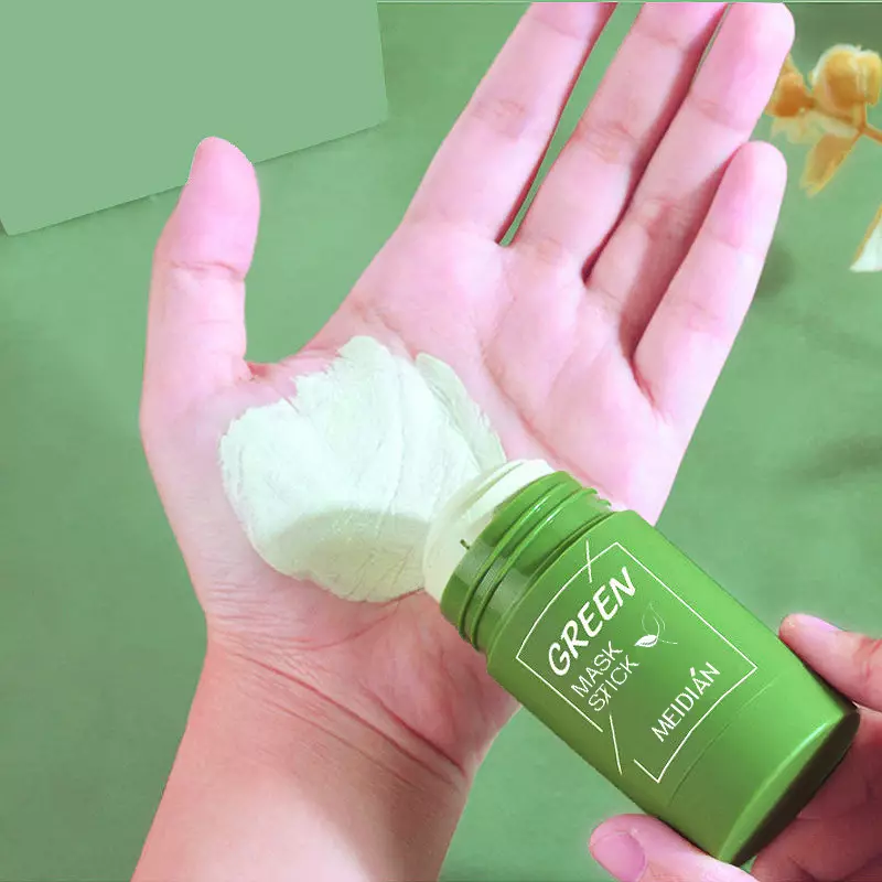 BPOM Meidian Green Mask Pore Clay Stick Masker Wajah Pembersih Pori Pori dan Minyak Venrc Wakakids