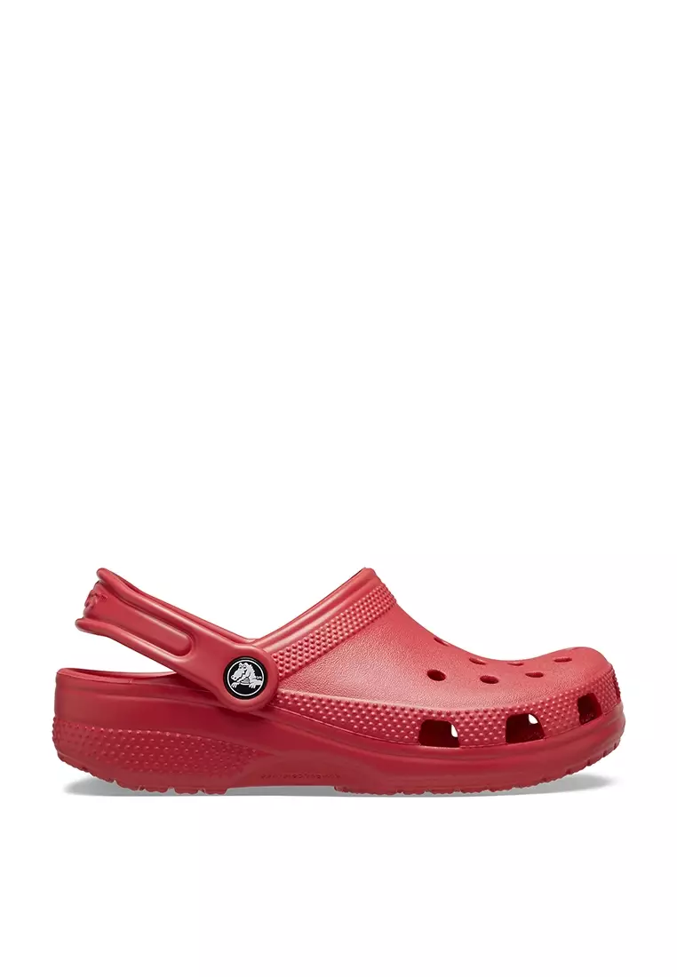 Red classic sale crocs