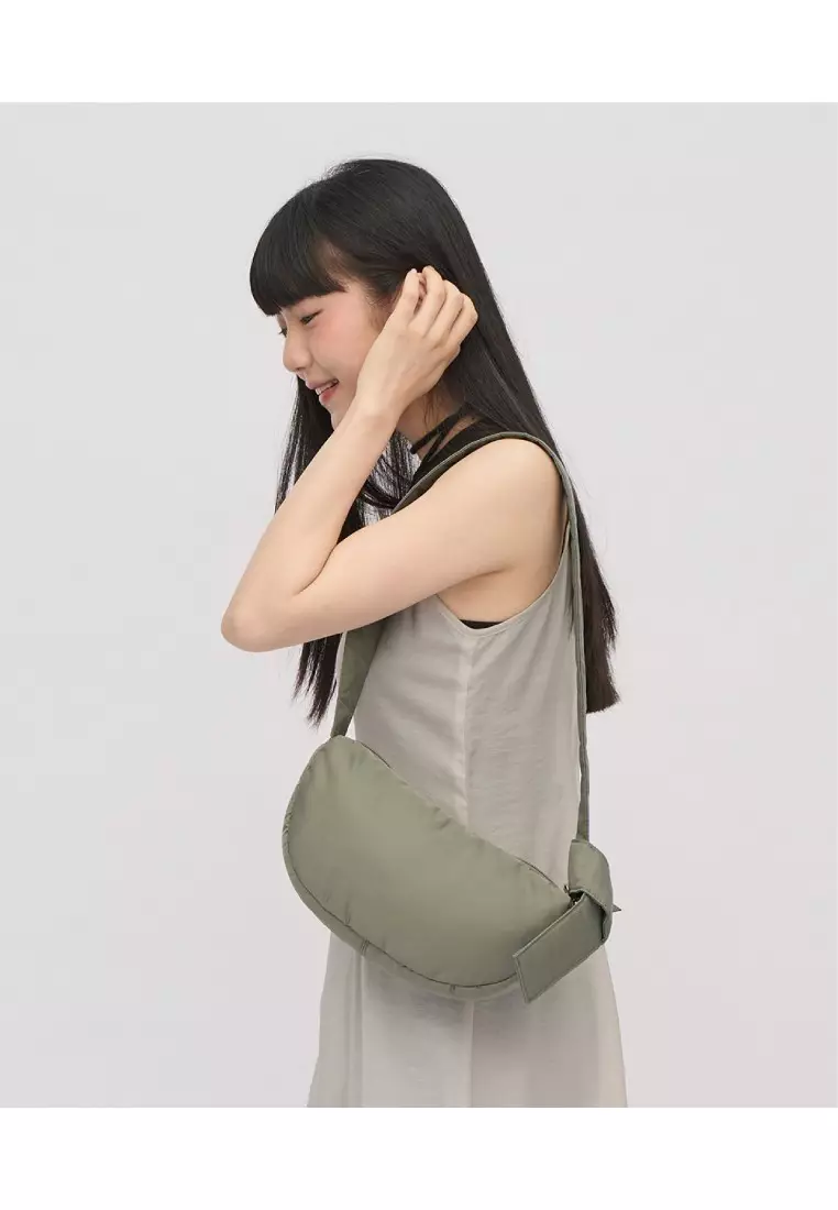 Plain-Me Cloud Bag-Olive (S) Polyester 100%