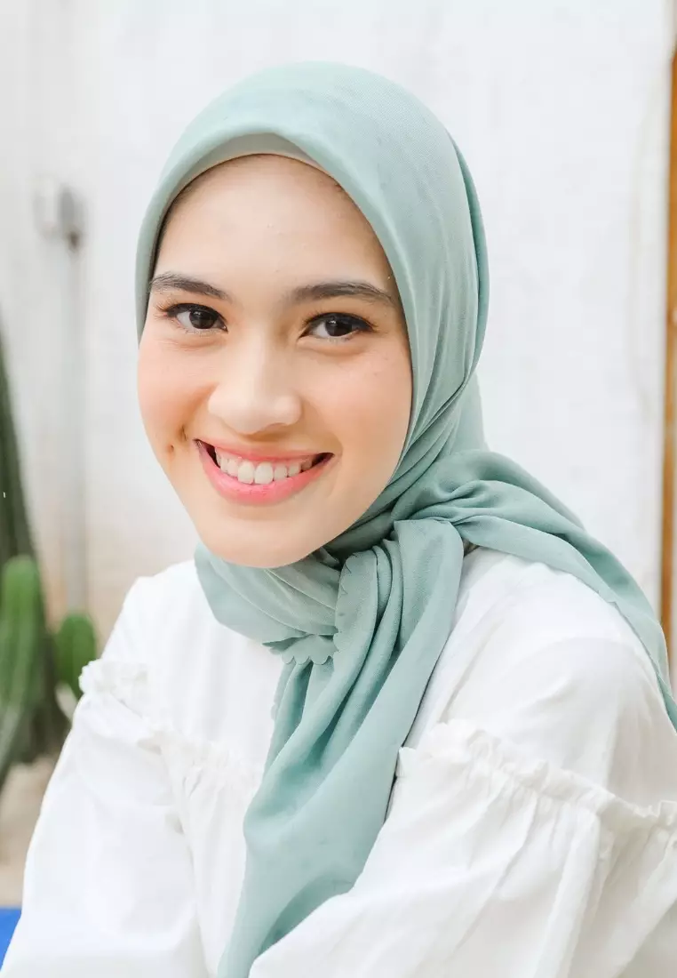 Haraa Voal Green Pastel