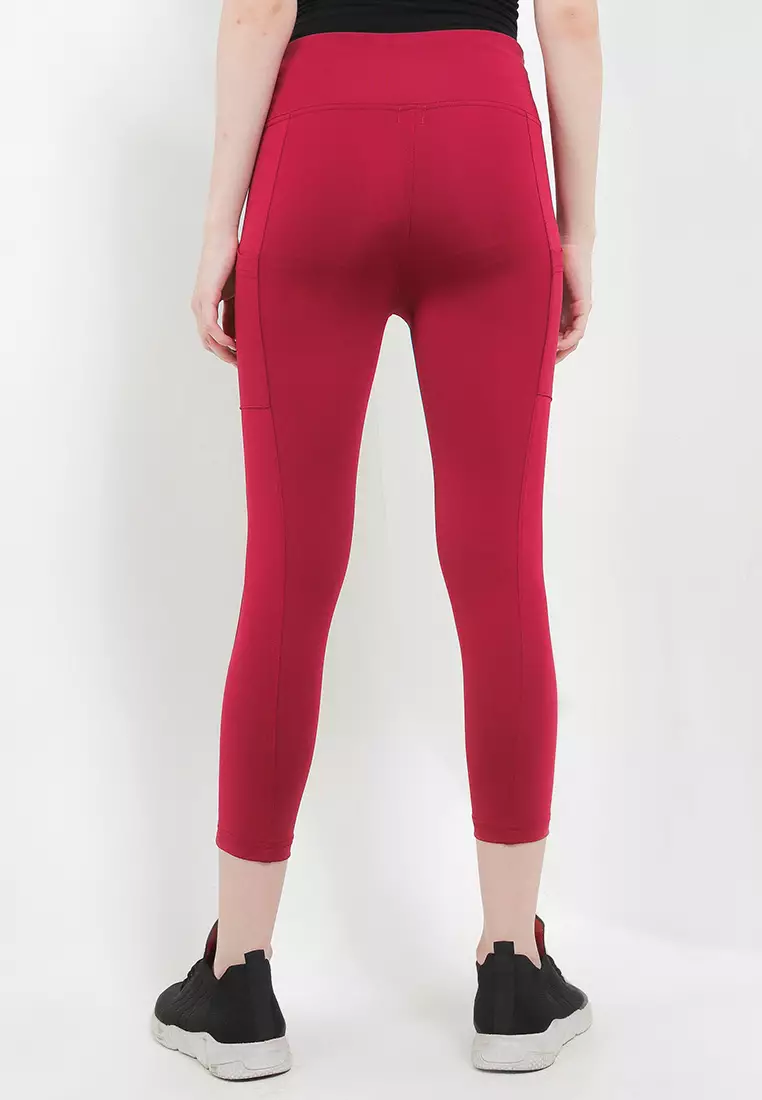 Celana Panjang Legging Olahraga Ladies Sport Long Pants Active Sport Olahraga Senam Yoga Pilates Gym Ketat Spandex