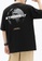 Twenty Eight Shoes black VANSA Unisex Reflective Globe Print Short-sleeved T-shirt VCU-T1610 FB810AA49917C0GS_2