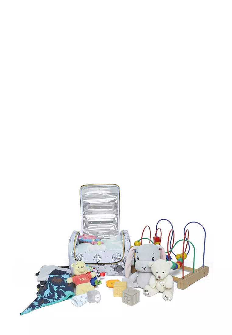 Okie Freckles UV Toy Box - Sharky Red