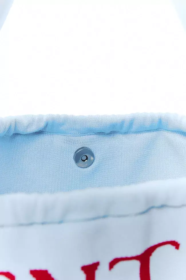 Gentlewoman Knit Dumpling Bag Berry Beachwave