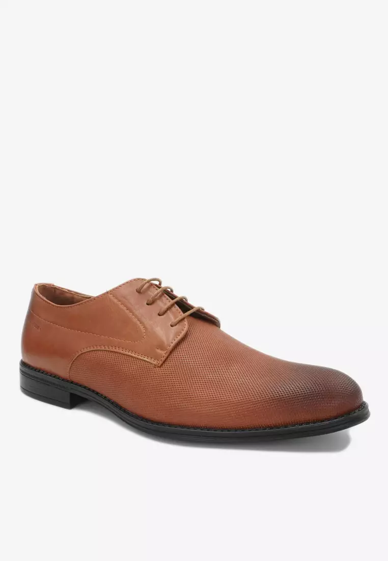 Dr Cardin Men Pillow Foam Faux Leather Formal Lace-Up Shoes YOO-6772