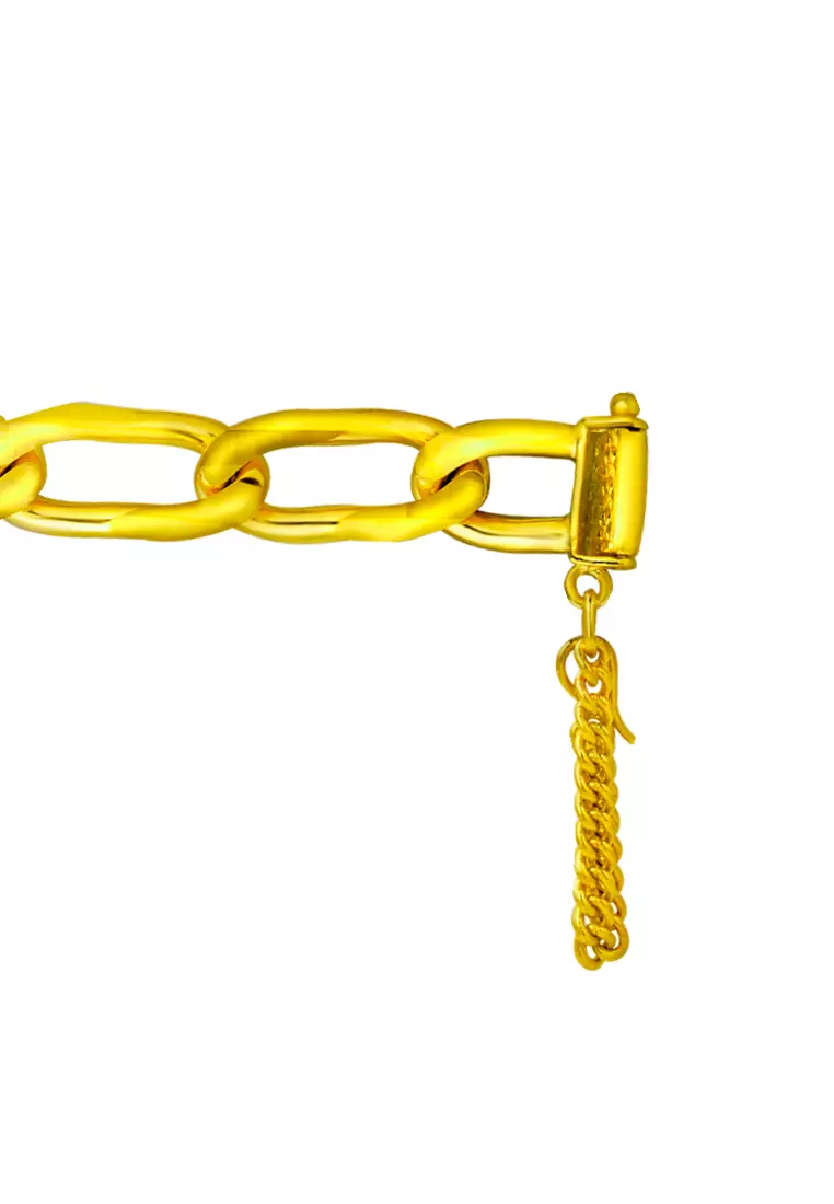 TOMEI Link Bracelet, Yellow Gold 916