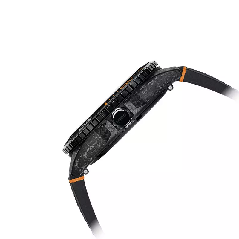 Jam Tangan Pria MIDO Ocean Star M042.431.77.081.00 200C Carbon COSC Rubber Strap + Extra Strap Limited Edition