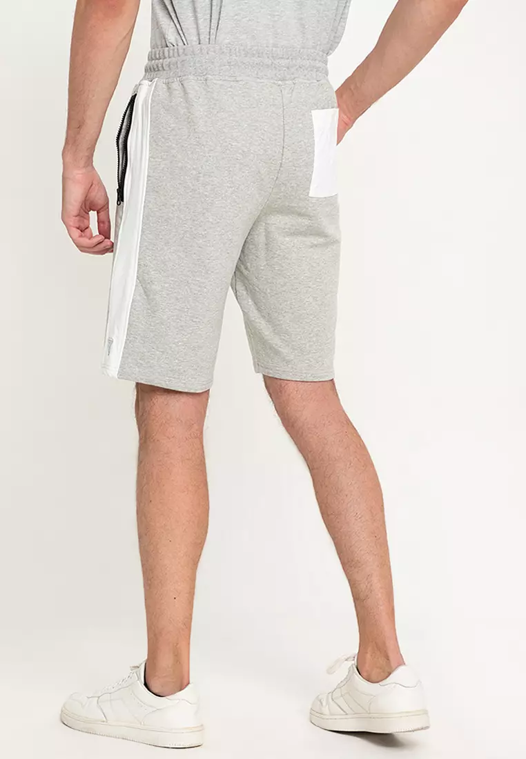 Guess striped top drawstring shorts