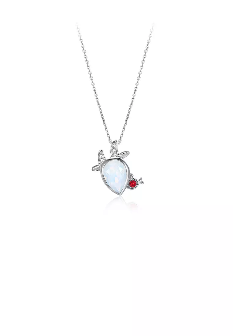 Aries stone necklace on sale