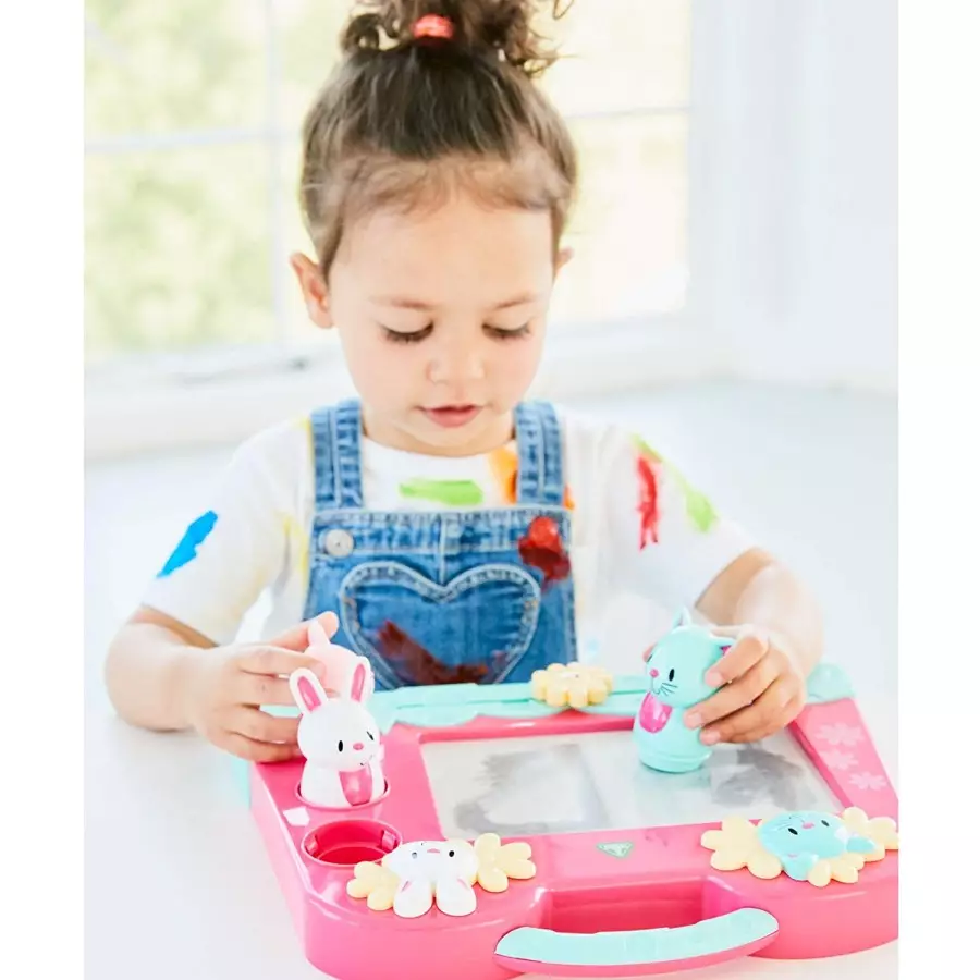 ELC My First Scribbler - Mainan Papan Tulis Magnetik Anak (Pink)