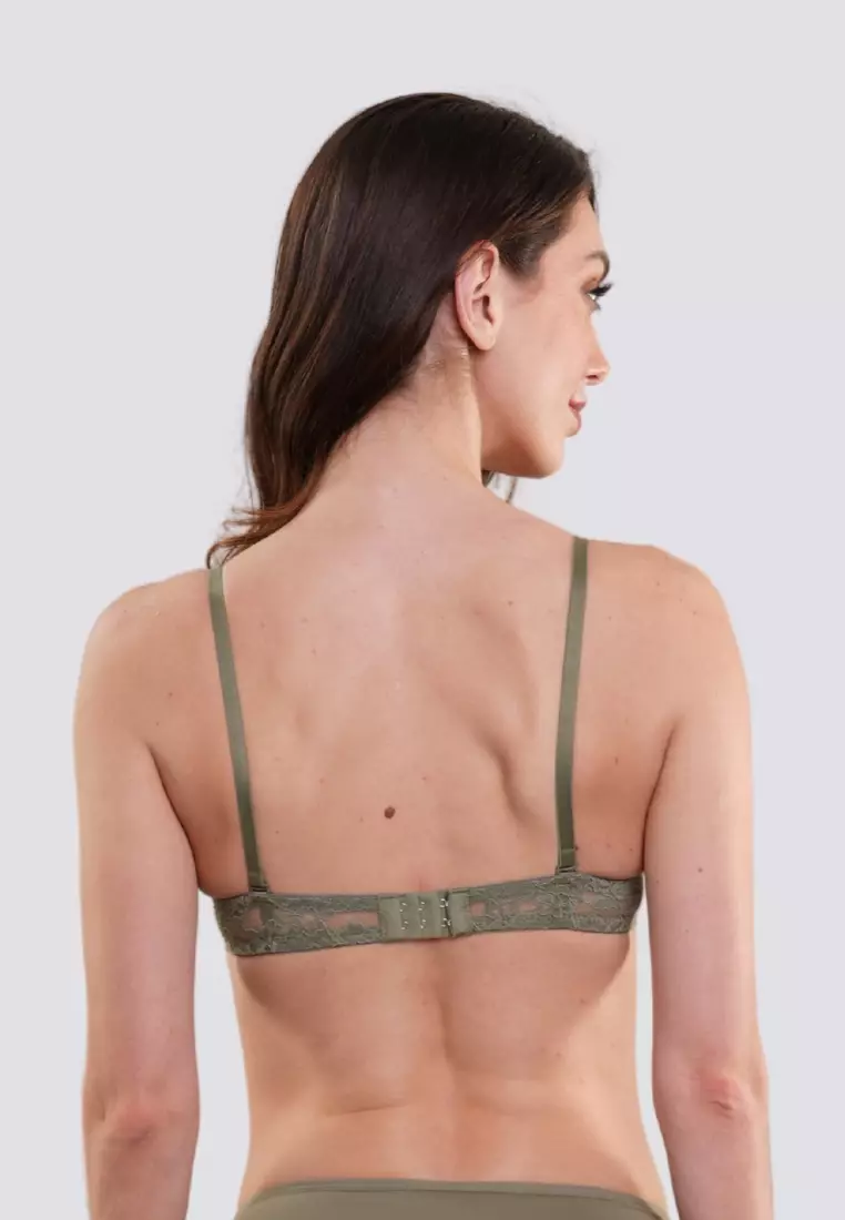 Petal Perfection Half Cup Bra With Molded Pads Underwear For Women