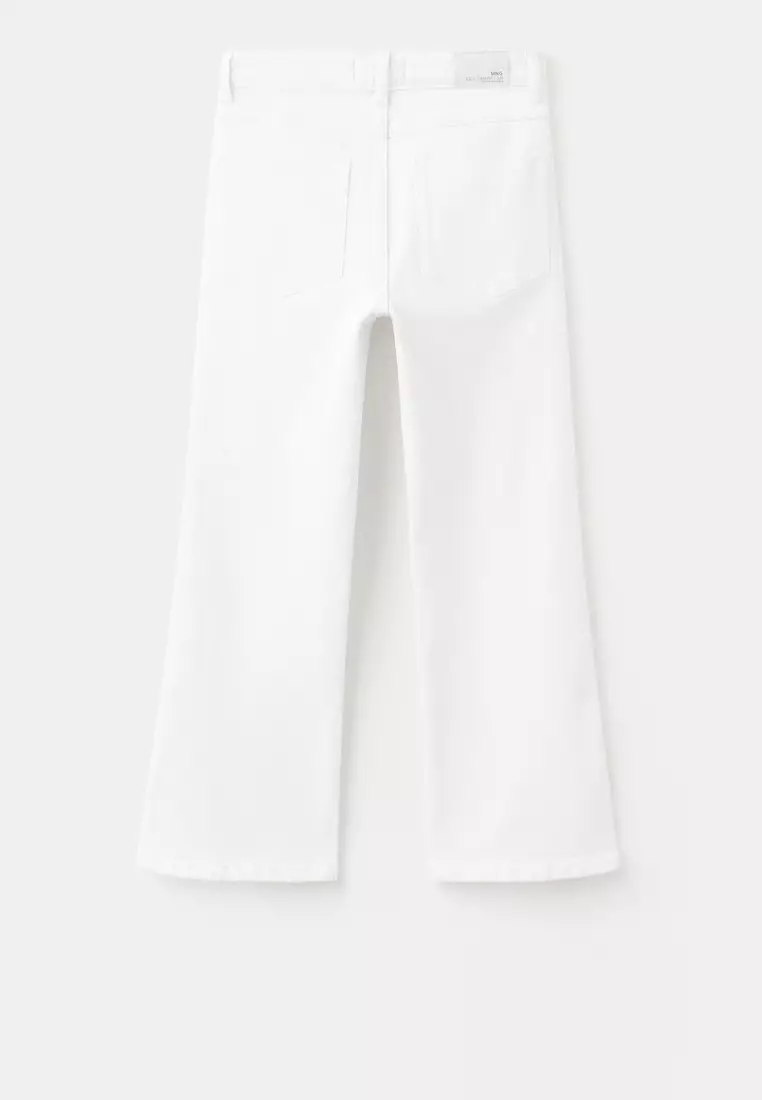 Decorative Seam Flared Jeans