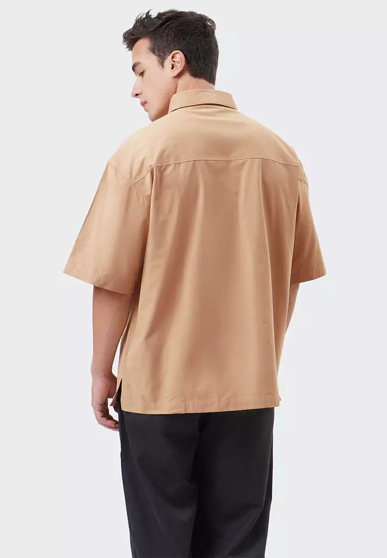 Buy Bocu Men's Textured Drop Shoulder T-Shirt 2024 Online