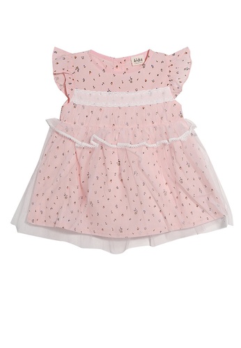 Milliot & Co. pink Gaura Tulle Dress E0280KA1F0D6A1GS_1