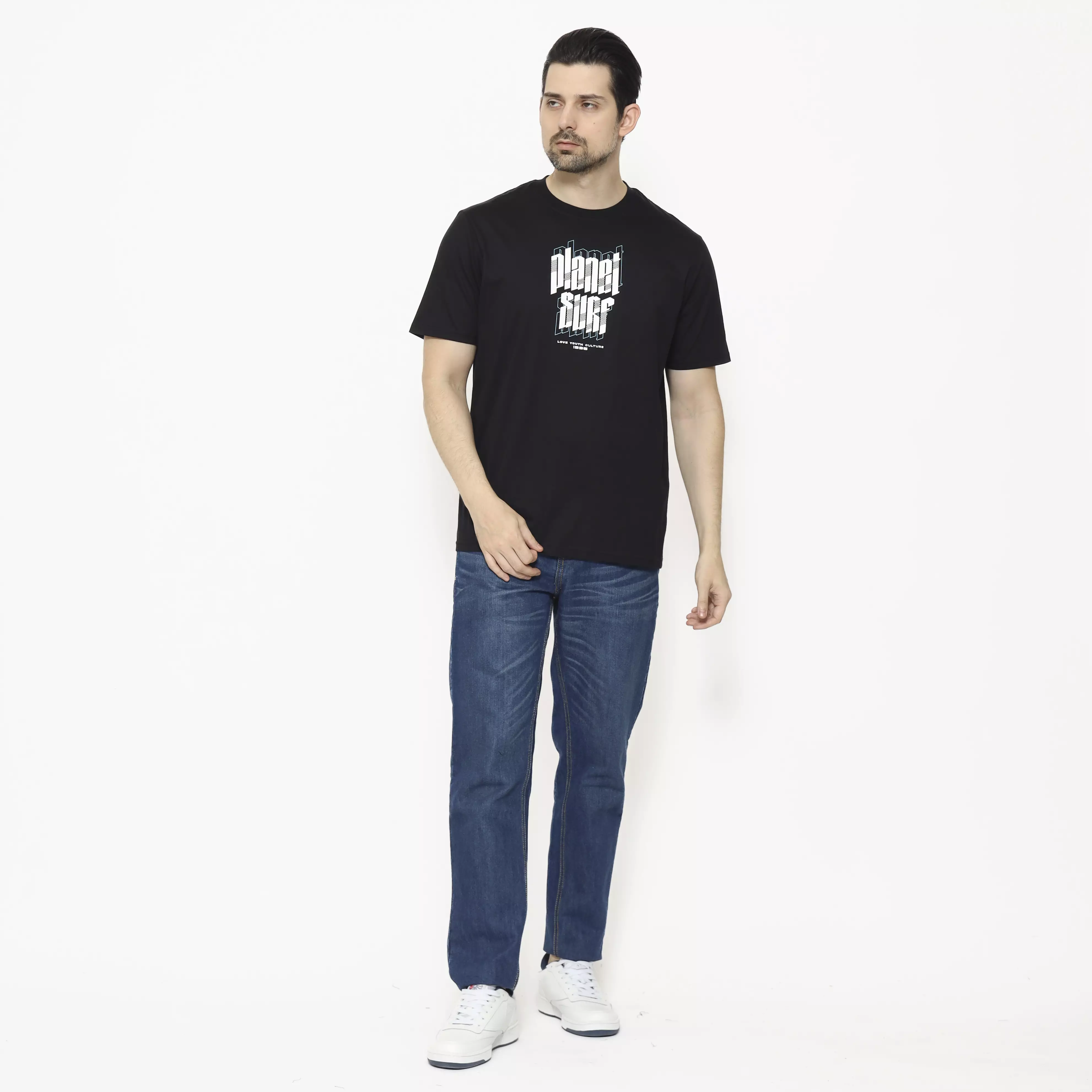 Planet Surf Clothing Kaos lengan pendek Pria Millie  Planet Surf