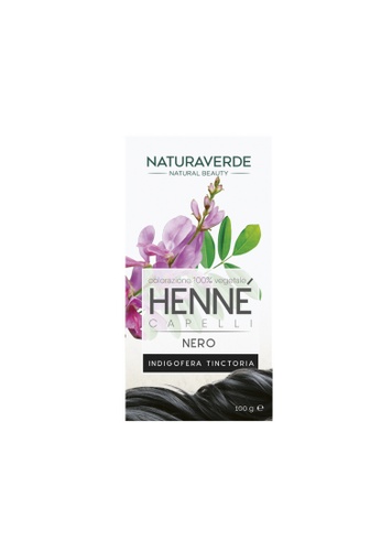 Naturaverde Naturaverde Hair Coloring Henna Black 100G [NAT201] F0E34BE6324743GS_1