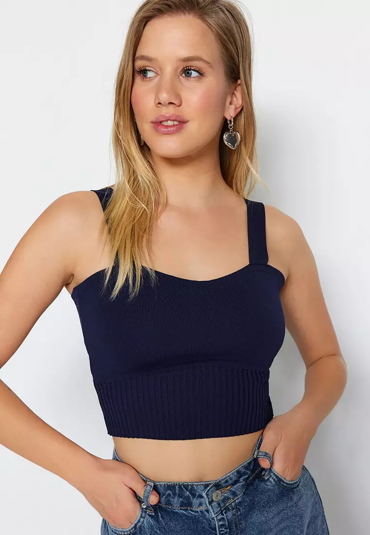 Crop Knit Top