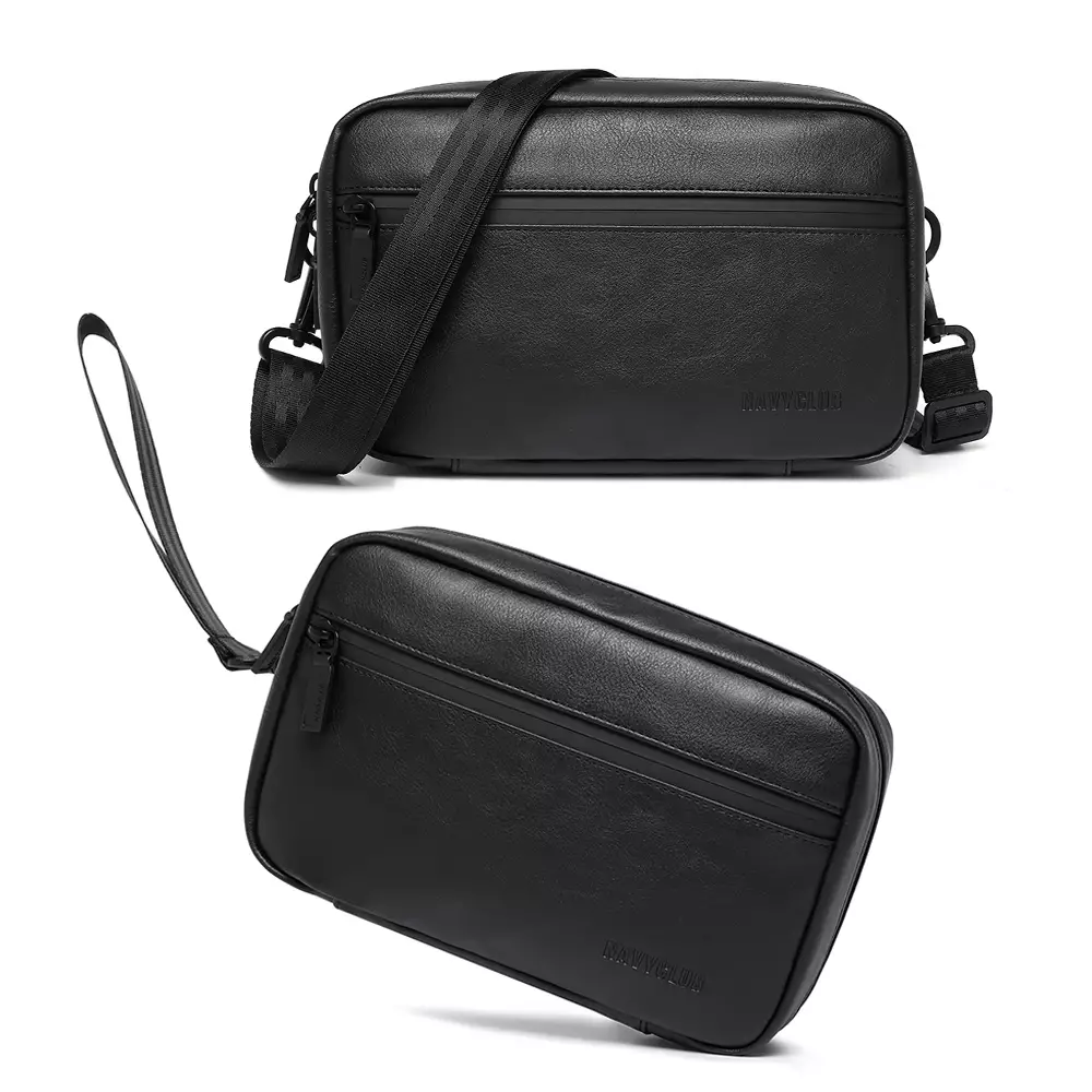 Navy Club Handbag Pria Vortex - Clutch Bag - Pouch Tas Selempang - Tas Tangan Pria