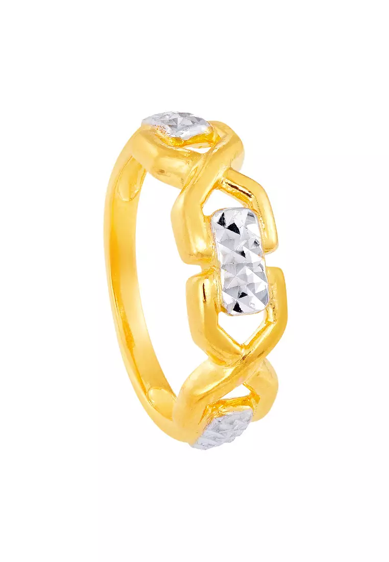 HABIB 916/22K Yellow and White Gold Ring RG16540823