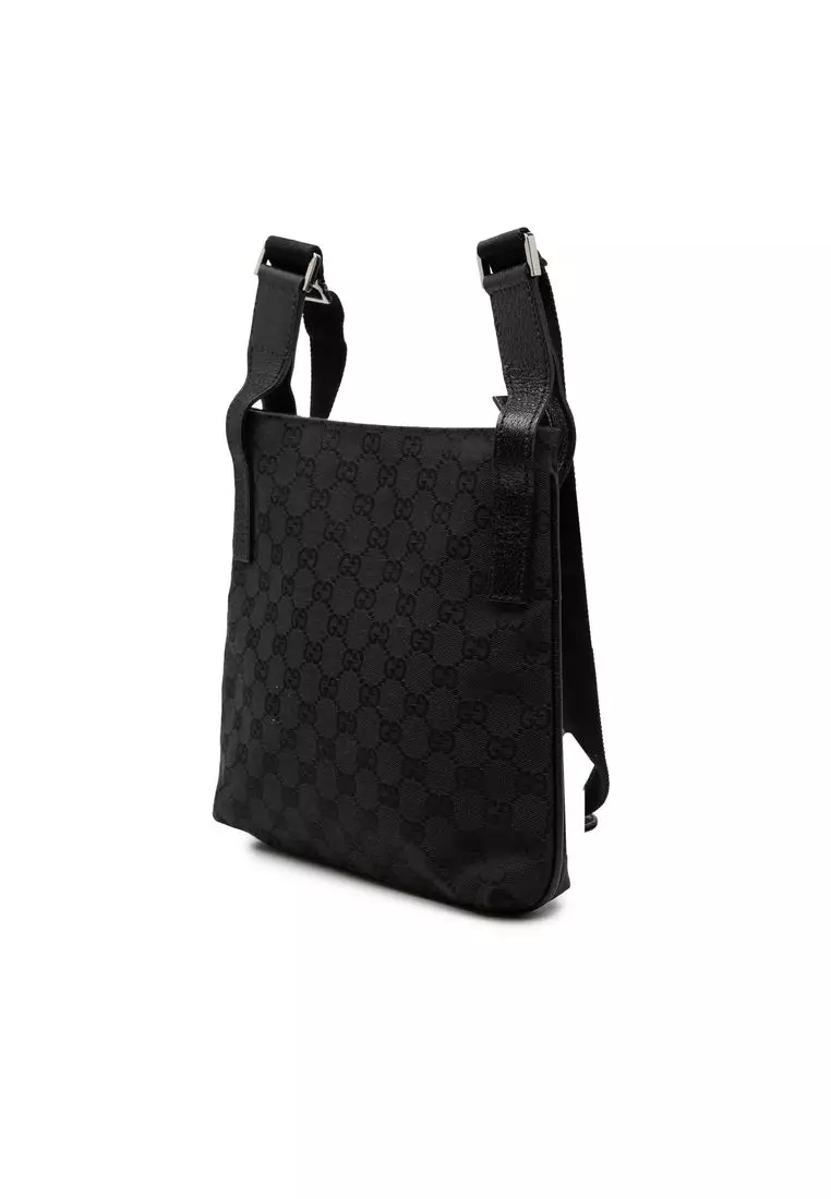 Pre-Loved Gucci Gg Canvas Crossbody