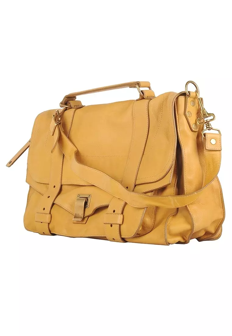 Pre loved Proenza Schouler PS1 Shoulder Bag for Unisex in Yellow O2 H00003 L001B 3007