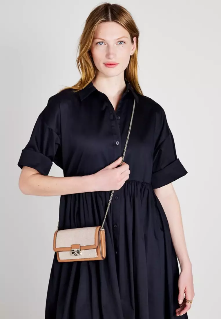 Voyage Canvas Crossbody Wallet Bungalow Multi