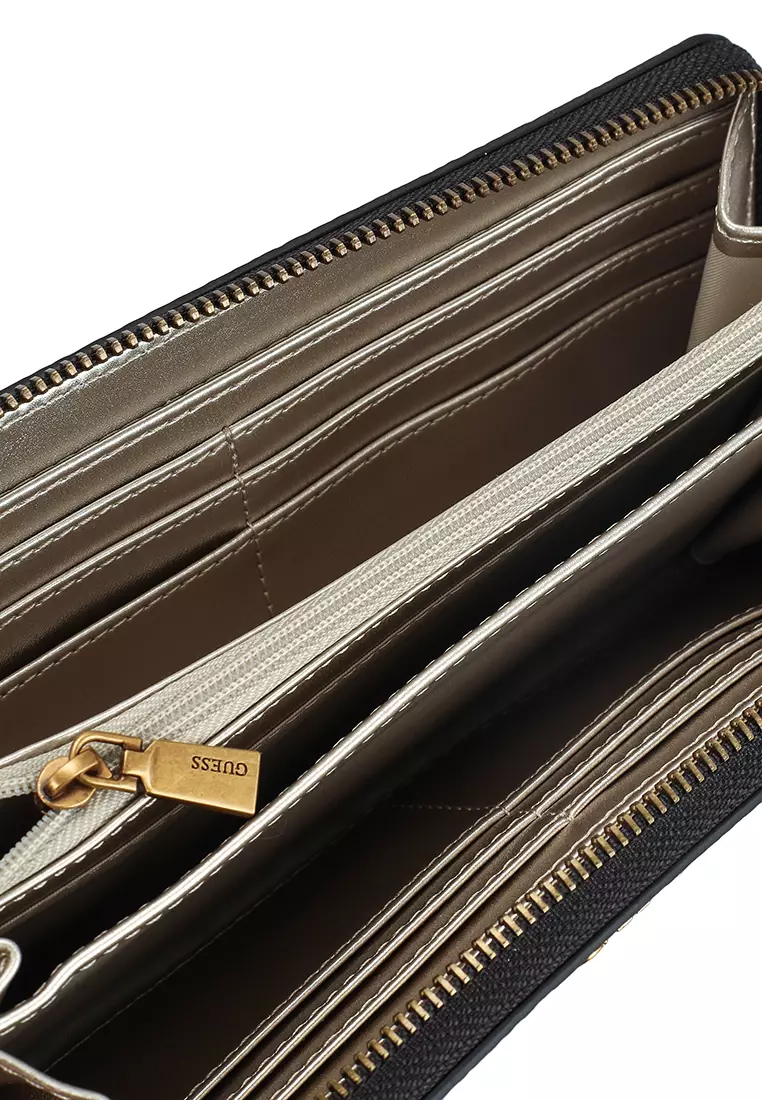 Buy Guess Laurel Large Zip Around Wallet 2024 Online ZALORA Philippines
