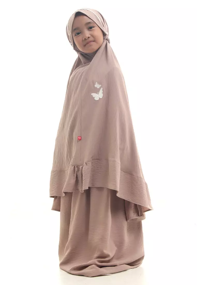 Rabbani - Mukena Anak Bani Batuta Munna Farya Exclusive Beige