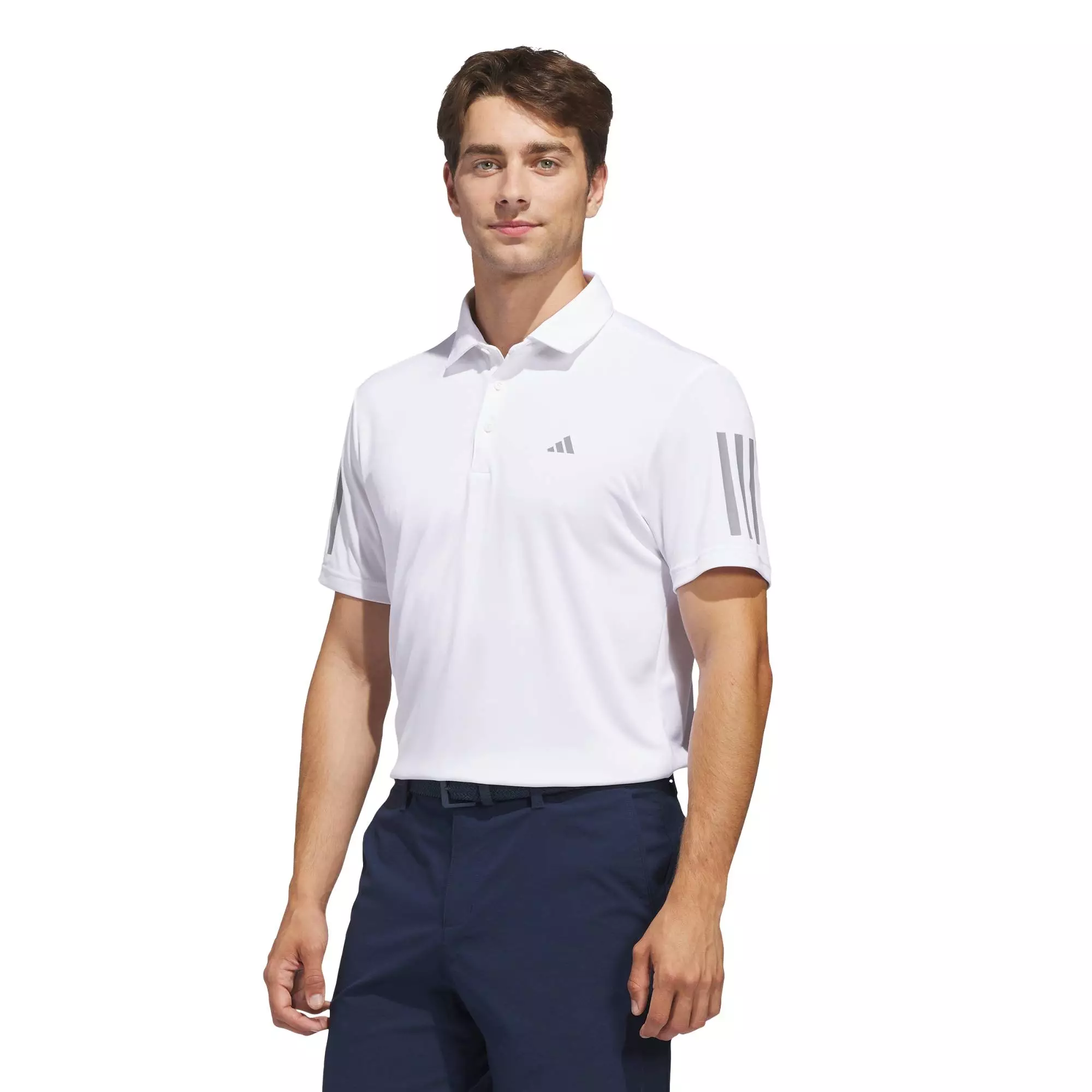 メンズウェア FR2 GOLF Dry Mesh Polo Shirt White M Buy ADIDAS Golf Performance 3-Stripe Polo Shirt Men White KC5548