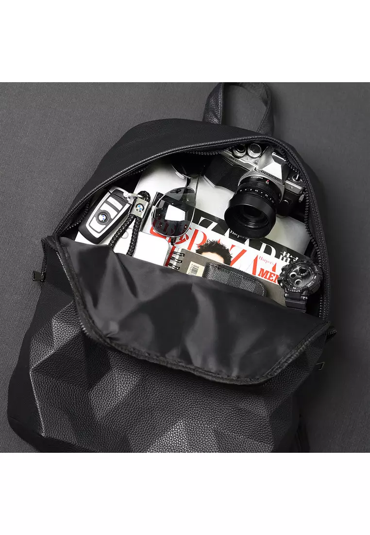 Leather Travel Backpack