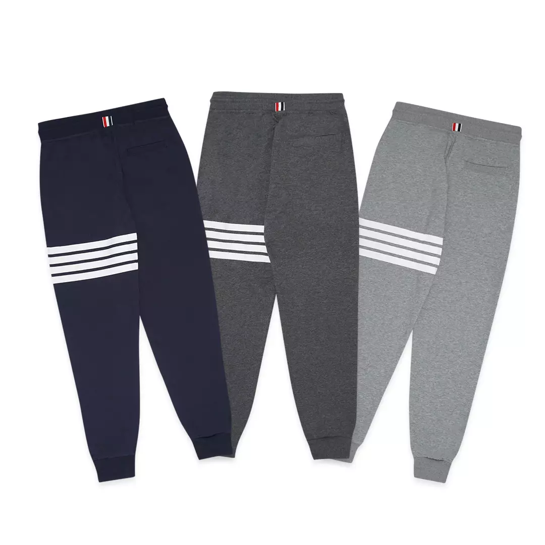 Bar Stripes Jogger Pants Navy