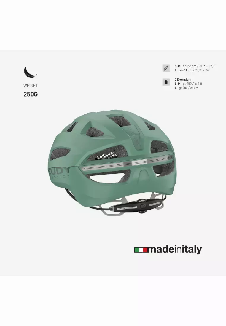 Skudo Helmet – Green Sage Matte | Road Cycling Helmet