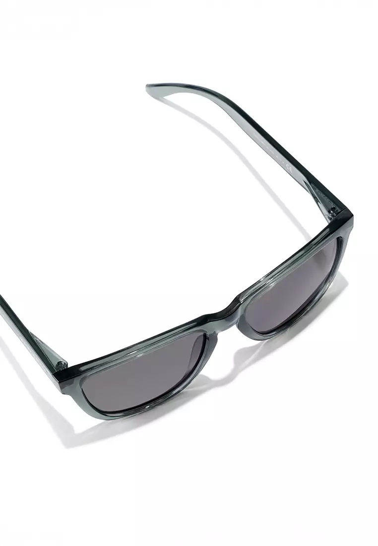 One Raw - Black Transparent Dark Sunglasses for Men and Women, Unisex. Official Product designed and Made in Spain