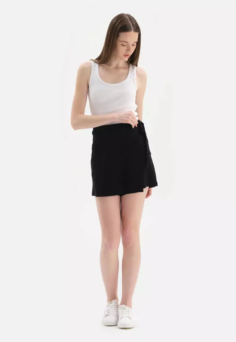 Black Shorts, Regular, Short Leg, Loungewear for Women