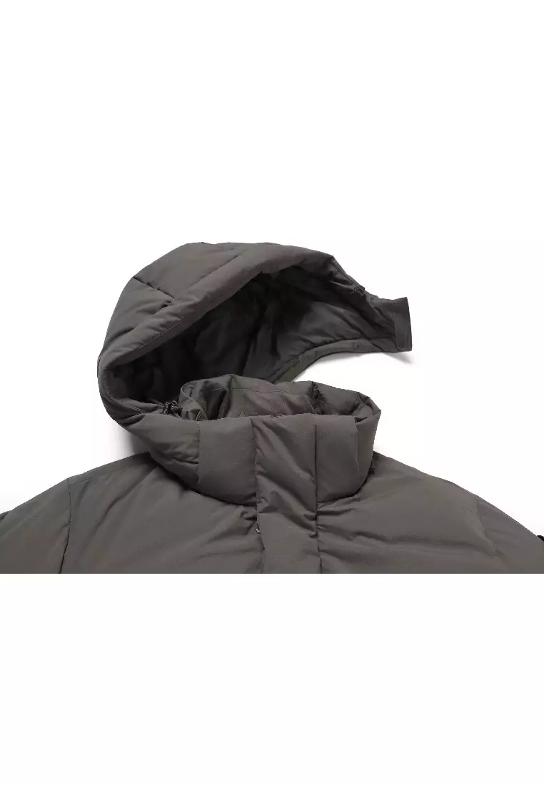 男女同款STELLER無格紋羽絨外套