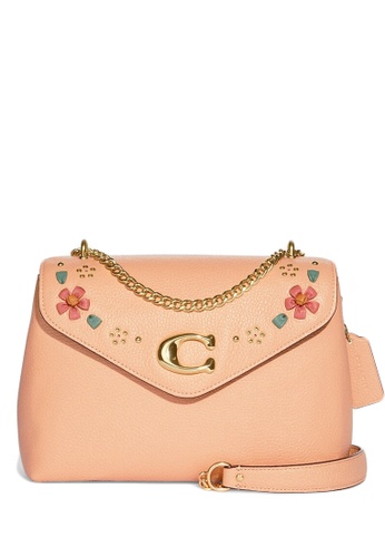 Buy Coach Coach Tammie Shoulder Bag In Signature Canvas With Floral  Whipstitch - Faded Blush 2023 Online | ZALORA Singapore