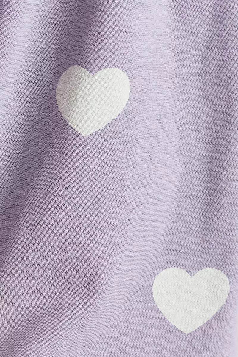 Printed cotton dress
