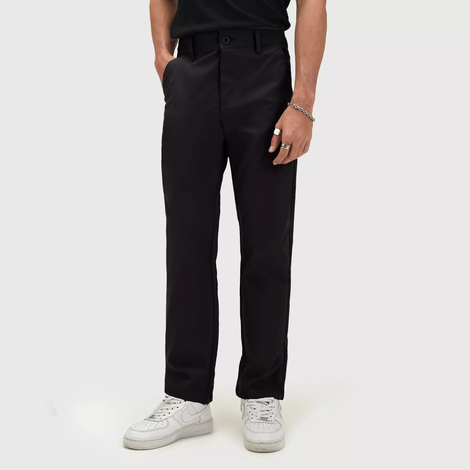 CELCIUS Comfort Fit Celana Trousers L03000715C Hitam