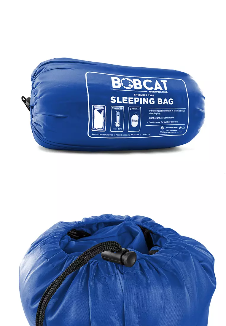 Buy Bobcat Blue Envelop Type Sleeping Bag 2023 Online | ZALORA Philippines