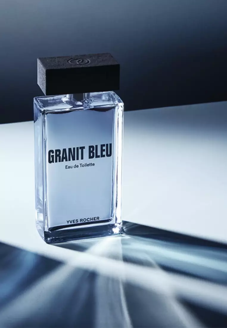Granit Bleu Perfume Eau de Toillete EDT 100ml Balance Woody Aromatic Fragrance for Men