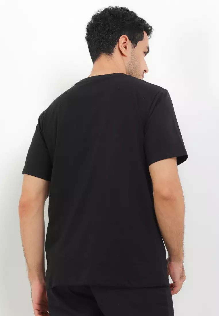 Short Sleeve Henley T-Shirt