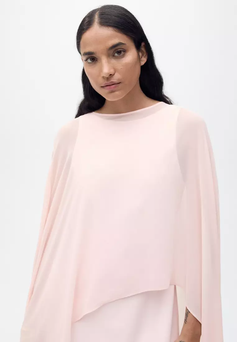 Long Semi-Transparent Cape