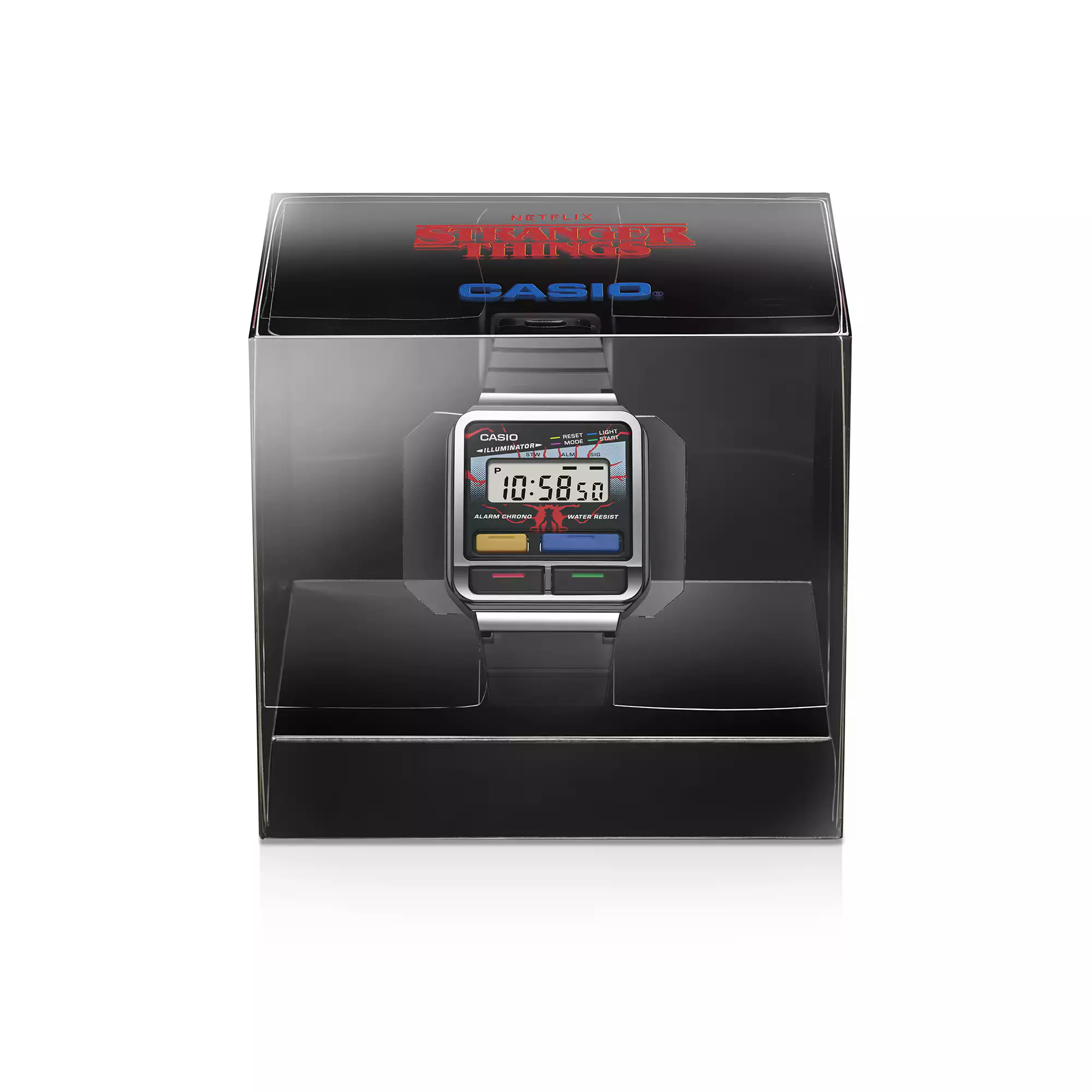 Casio x STRANGER THINGS - Jam Tangan Digital Unisex - A120WEST-1ADR
