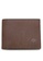 Volkswagen brown Men's Genuine Leather RFID Blocking Bi Fold Wallet B7F70ACCC2D7B2GS_1