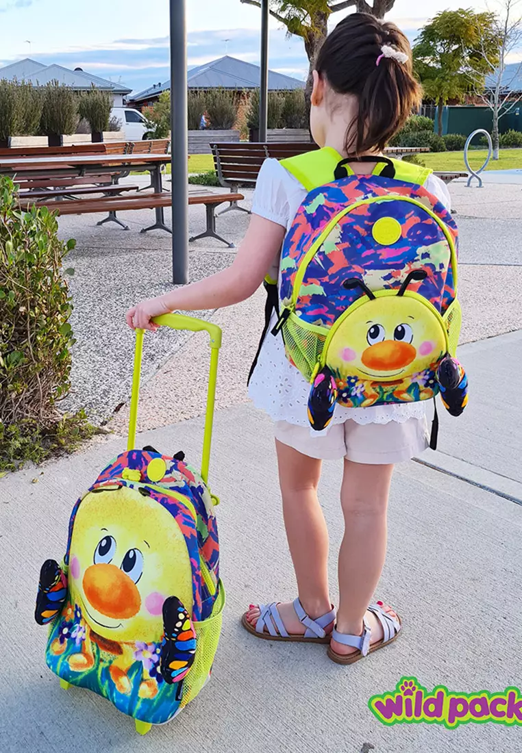 Wildpack Junior Trolley Butterfly - Tas Koper Anak (muat buku A4)