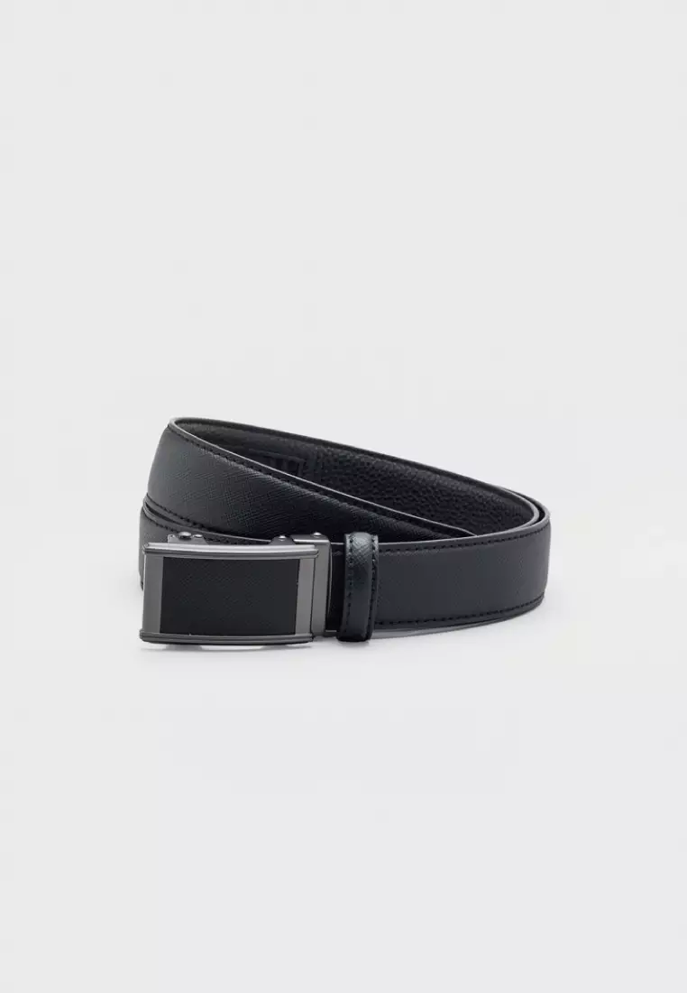 Black Automatic Buckle Belt